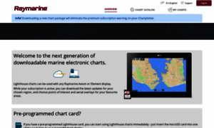 Chartstore.raymarine.com thumbnail