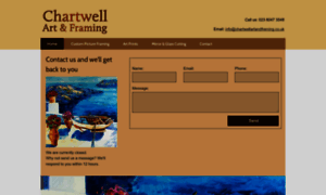 Chartwellartandframing.co.uk thumbnail