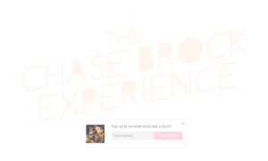 Chasebrockexperience.com thumbnail