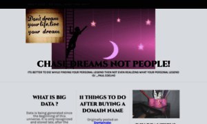 Chasedreamnotpeople.wordpress.com thumbnail