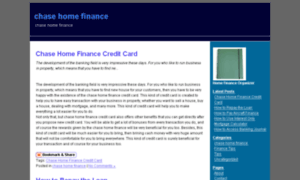 Chasehomefinance.net thumbnail