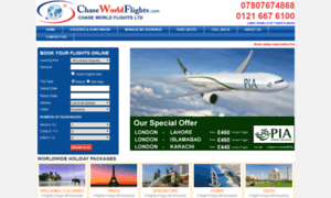 Chaseworldflights.com thumbnail