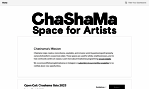 Chashama.submittable.com thumbnail