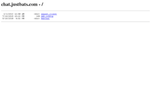 Chat.justbats.com thumbnail