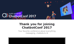 Chatbotconf.com thumbnail