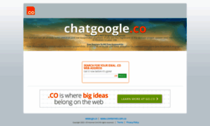 Chatgoogle.co thumbnail