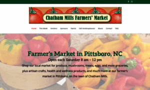 Chathammillsfarmersmarket.com thumbnail