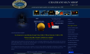 Chathamsignshop.com thumbnail