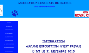Chatsdefrance.asso.fr thumbnail
