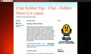 Chatsohbetyapcom.blogspot.com thumbnail