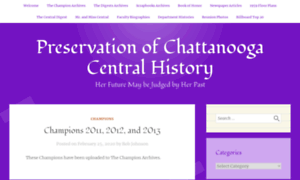 Chattanoogacentralhistory.com thumbnail
