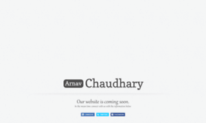 Chaudharyarnav.com thumbnail