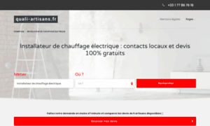 Chauffage-electrique.quali-artisans.fr thumbnail