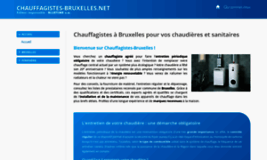 Chauffagistes-bruxelles.net thumbnail