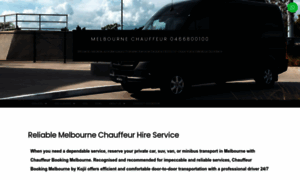 Chauffeurbookingmelbourne.com thumbnail