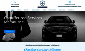 Chauffeuredservicesmelbourne.com.au thumbnail