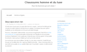 Chaussures-homme-luxe.fr thumbnail