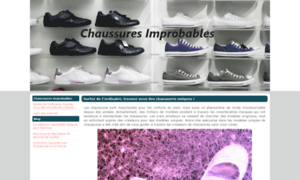 Chaussures-improbables.fr thumbnail