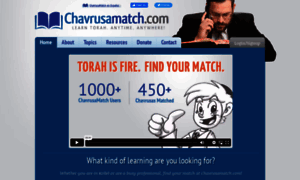 Chavrusamatch.com thumbnail