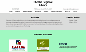 Cheaharegionallibrary.org thumbnail