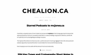 Chealion.ca thumbnail