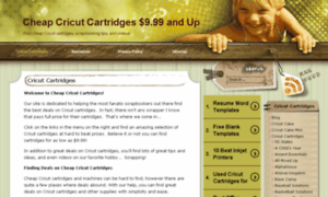 Cheap-cricut-cartridges.com thumbnail
