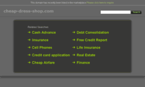 Cheap-dress-shop.com thumbnail