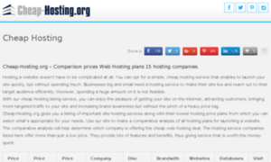Cheap-hosting.org thumbnail