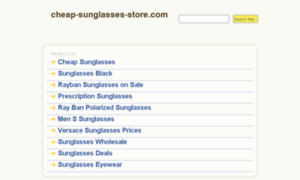 Cheap-sunglasses-store.com thumbnail