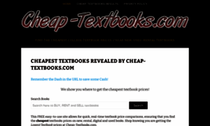 Cheap-textbooks.com thumbnail