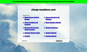 Cheap-vacations.com thumbnail