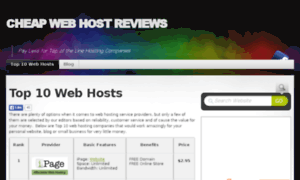 Cheap-web-host-reviews.com thumbnail