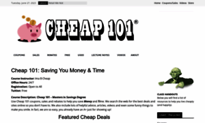 Cheap101.com thumbnail