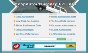 Cheapautoinsurance365.info thumbnail