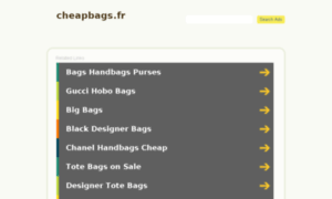 Cheapbags.fr thumbnail