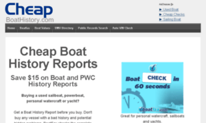 Cheapboathistory.com thumbnail