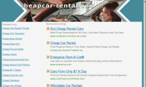 Cheapcar-rental.com thumbnail