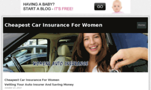 Cheapcarinsuranceforwomen.bravesites.com thumbnail