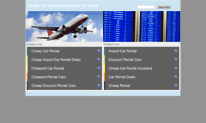 Cheapcarrentals.com thumbnail
