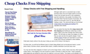 Cheapchecksfreeshippingnow.com thumbnail