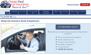 Cheapdealcarinsurance.com thumbnail