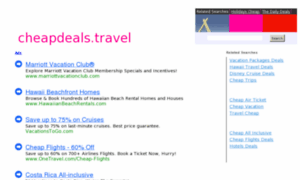 Cheapdeals.travel thumbnail