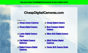 Cheapdigitalcameras.com thumbnail
