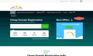 Cheapdomainregistration.in thumbnail