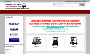 Cheapercartparts.com.au thumbnail