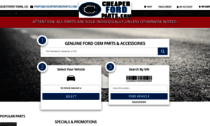 Cheaperfordparts.com thumbnail