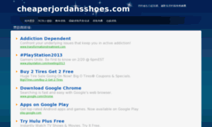 Cheaperjordansshoes.com thumbnail