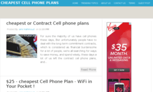 Cheapest-cell-phone-plans.org thumbnail