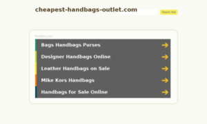 Cheapest-handbags-outlet.com thumbnail