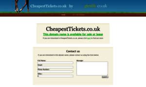 Cheapesttickets.co.uk thumbnail